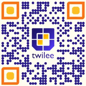 Custom QR code with brand logo