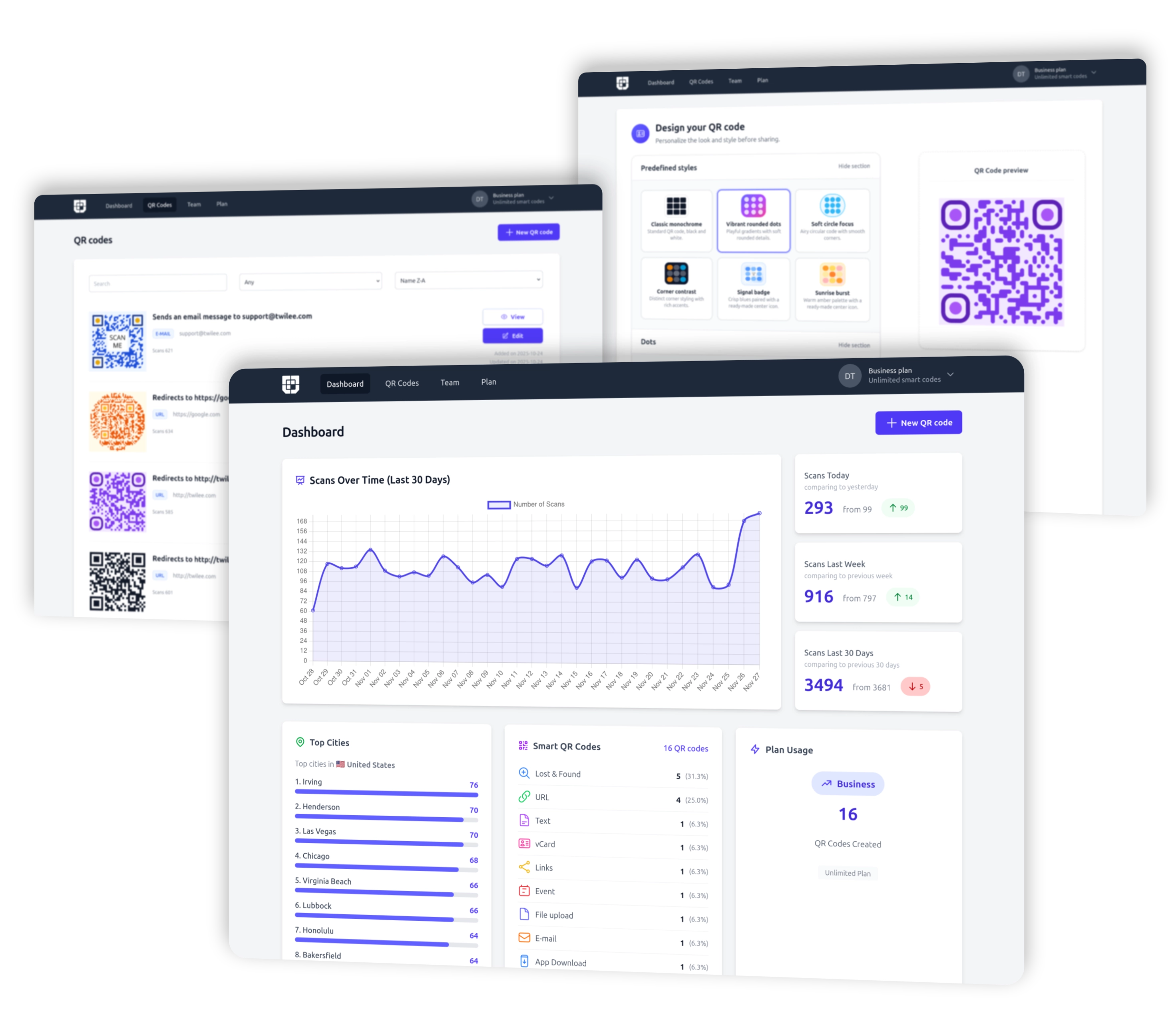 Twilee QR Code Platform